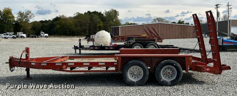 image for item ET6581 2017 Belshe WB14 equipment trailer