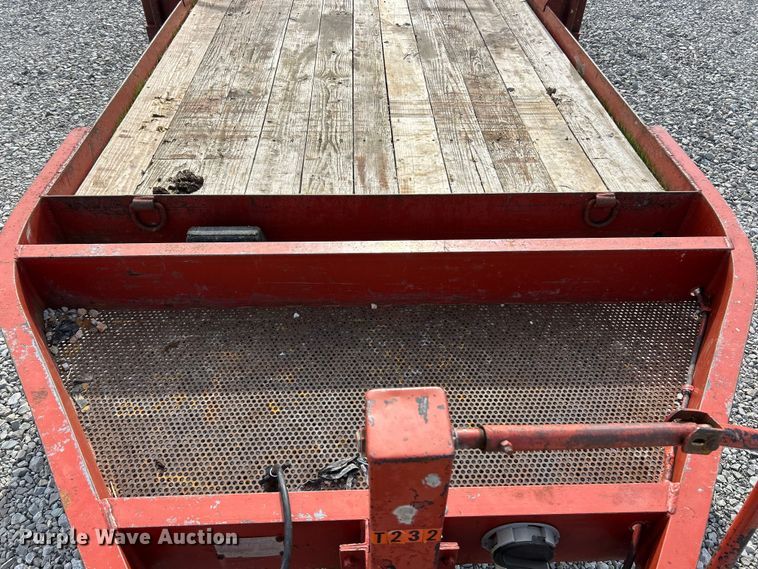 image for item ET6581 2017 Belshe WB14 equipment trailer