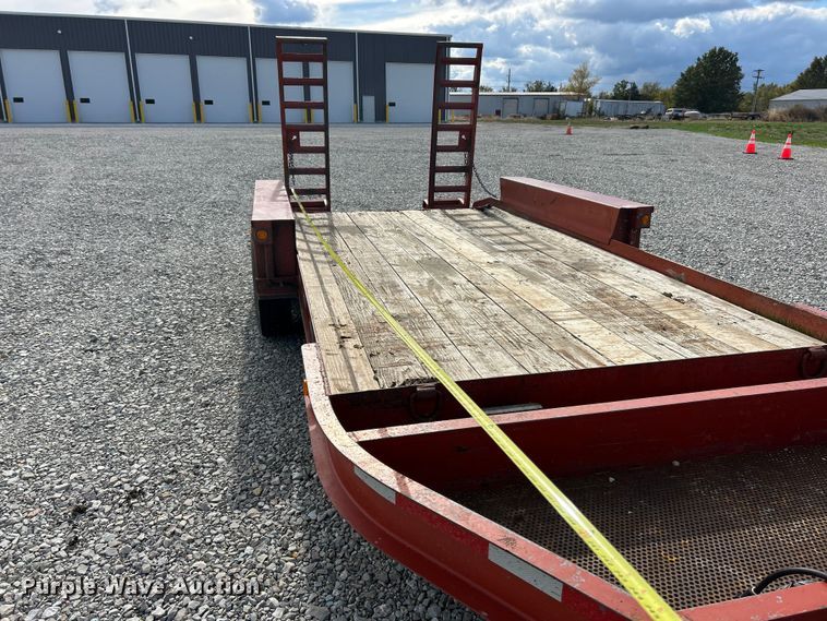 image for item ET6581 2017 Belshe WB14 equipment trailer