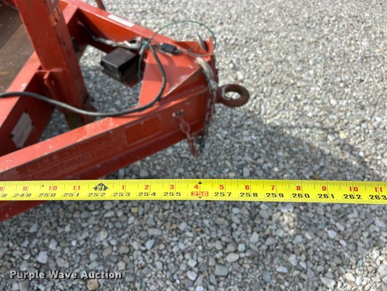 image for item ET6581 2017 Belshe WB14 equipment trailer