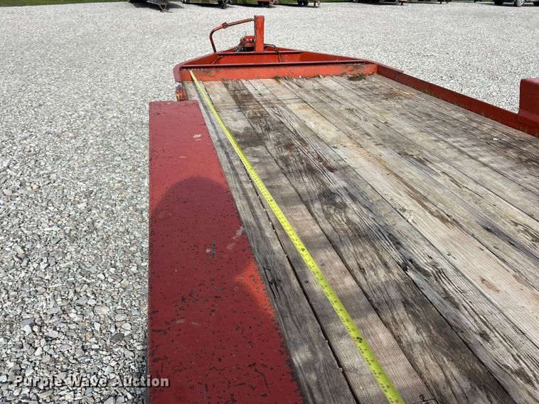 image for item ET6581 2017 Belshe WB14 equipment trailer