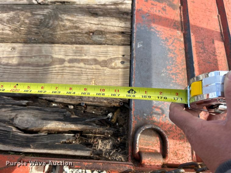 image for item ET6581 2017 Belshe WB14 equipment trailer