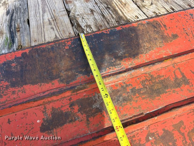 image for item ET6581 2017 Belshe WB14 equipment trailer