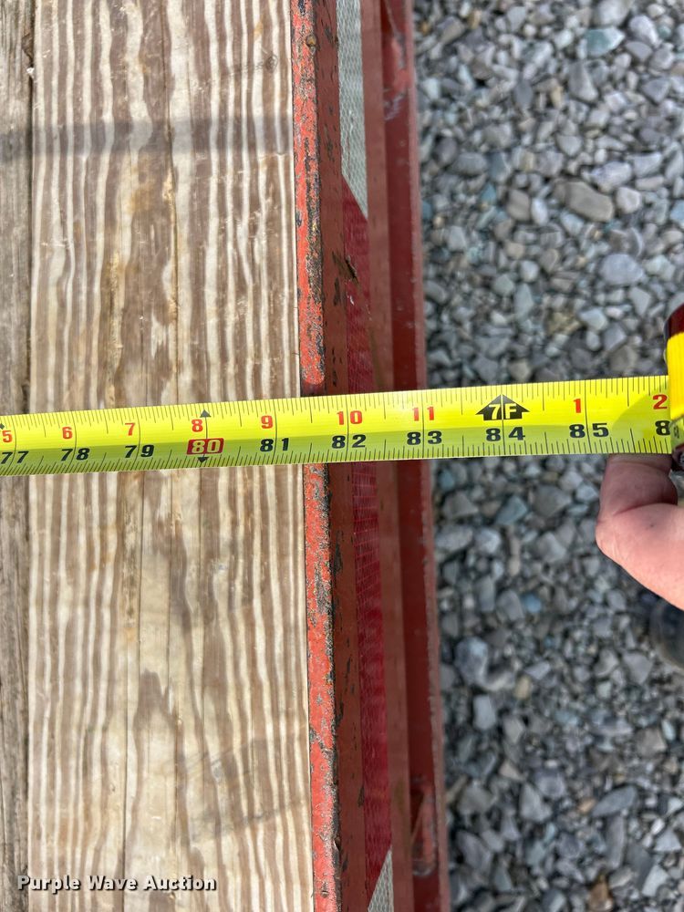 image for item ET6581 2017 Belshe WB14 equipment trailer