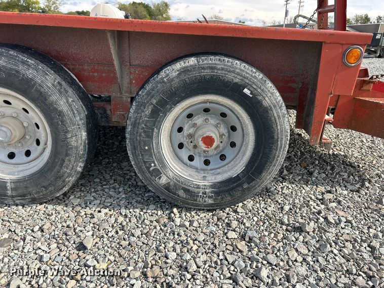 image for item ET6581 2017 Belshe WB14 equipment trailer