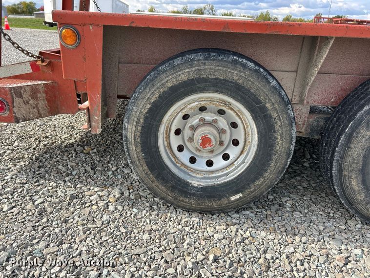 image for item ET6581 2017 Belshe WB14 equipment trailer