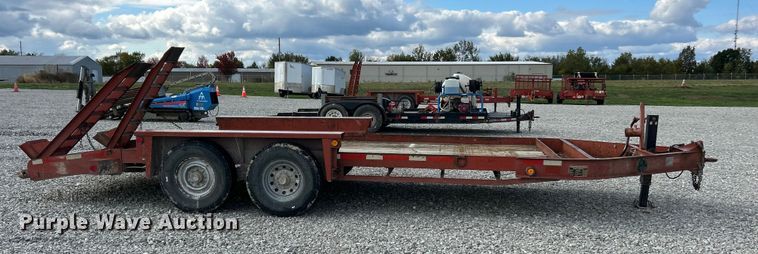 image for item ET6582 2007 Belshe WB14 equipment trailer