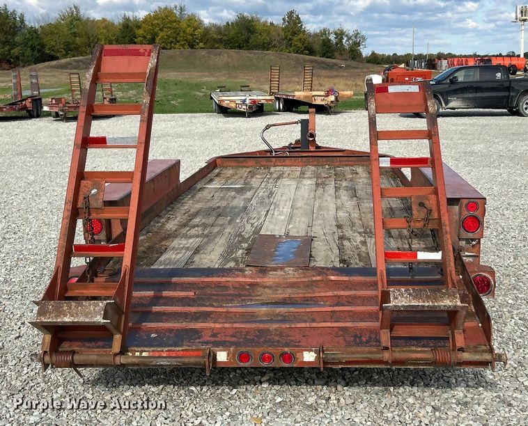 image for item ET6582 2007 Belshe WB14 equipment trailer