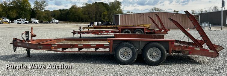 image for item ET6582 2007 Belshe WB14 equipment trailer