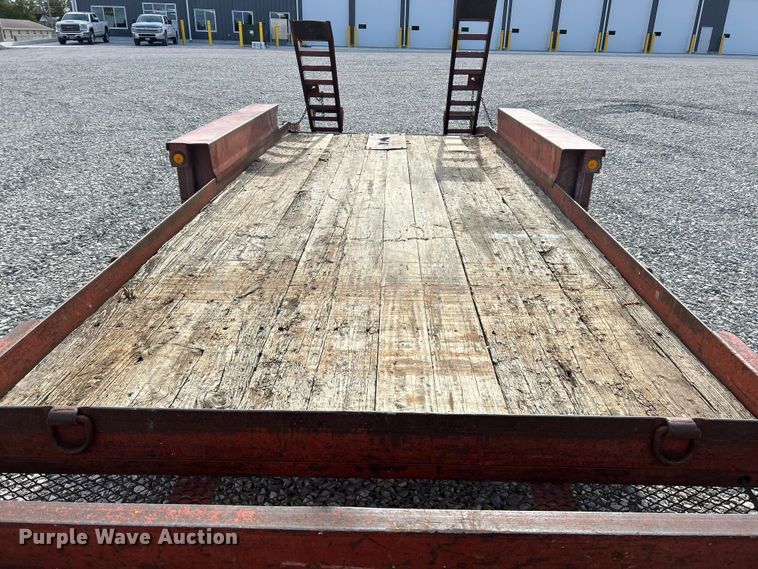 image for item ET6582 2007 Belshe WB14 equipment trailer