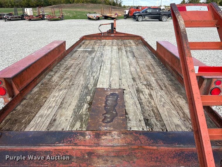 image for item ET6582 2007 Belshe WB14 equipment trailer