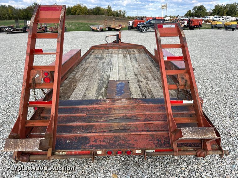 image for item ET6582 2007 Belshe WB14 equipment trailer