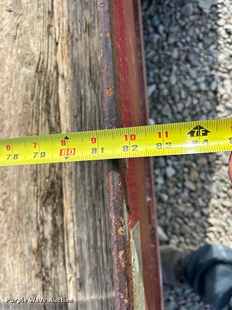 image for item ET6582 2007 Belshe WB14 equipment trailer