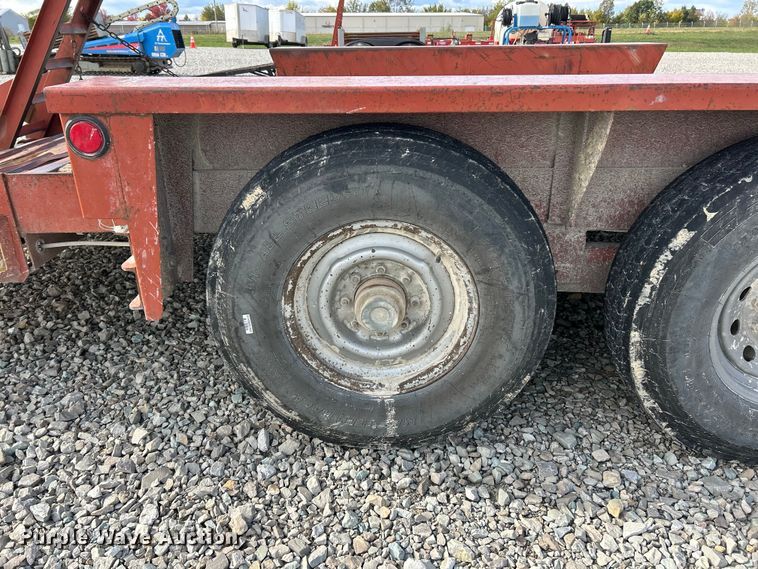 image for item ET6582 2007 Belshe WB14 equipment trailer