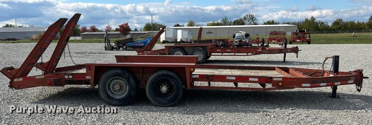 image for item ET6583 2007 Belshe WB14 equipment trailer