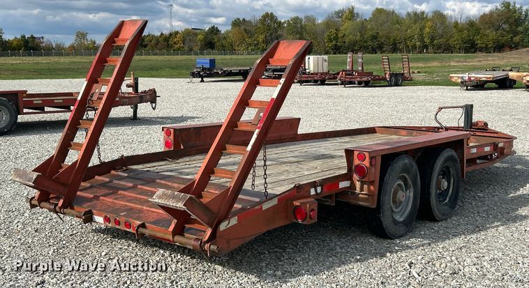 image for item ET6583 2007 Belshe WB14 equipment trailer
