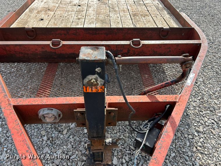 image for item ET6583 2007 Belshe WB14 equipment trailer