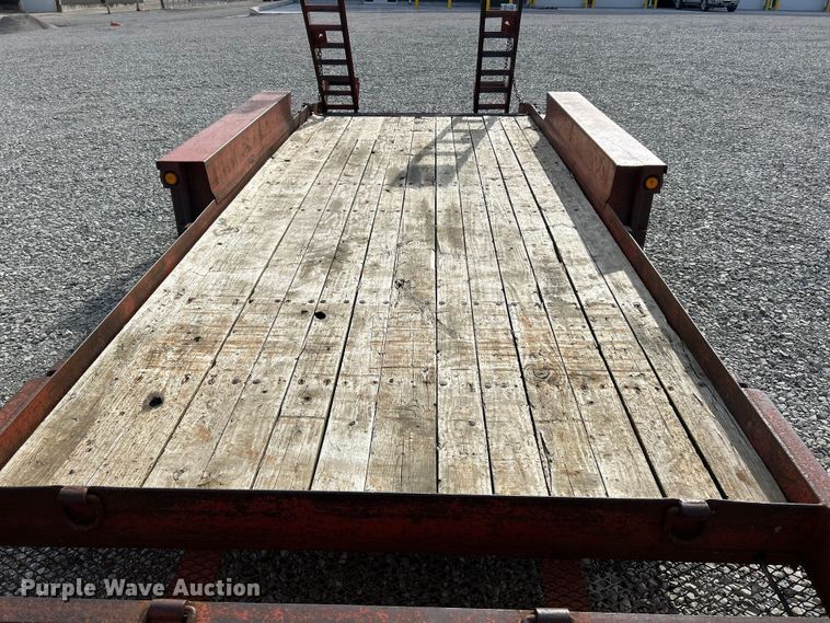 image for item ET6583 2007 Belshe WB14 equipment trailer