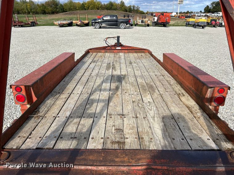 image for item ET6583 2007 Belshe WB14 equipment trailer