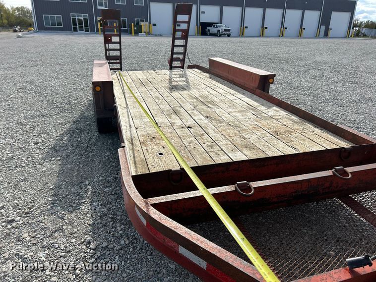 image for item ET6583 2007 Belshe WB14 equipment trailer