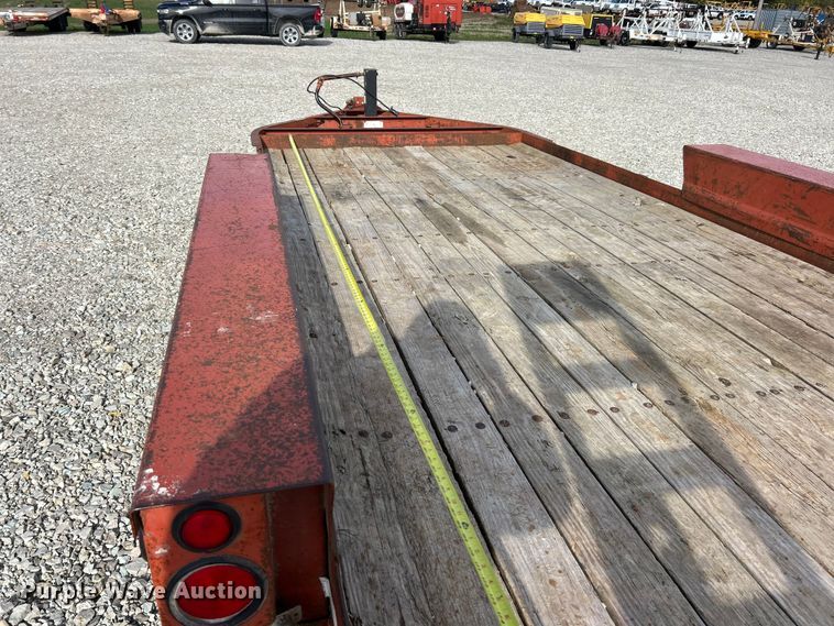 image for item ET6583 2007 Belshe WB14 equipment trailer