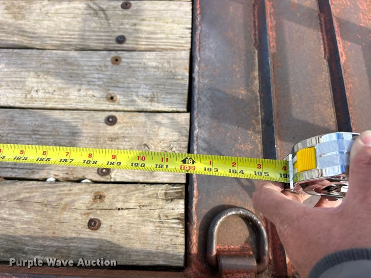 image for item ET6583 2007 Belshe WB14 equipment trailer