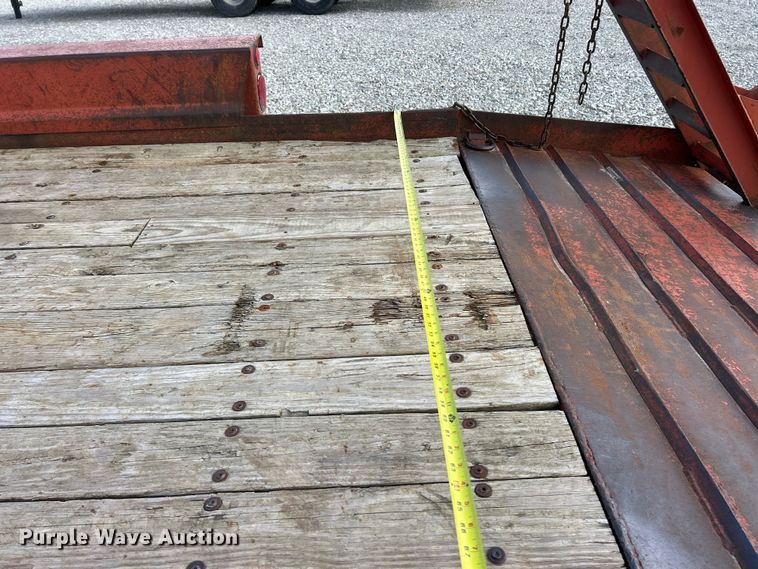 image for item ET6583 2007 Belshe WB14 equipment trailer