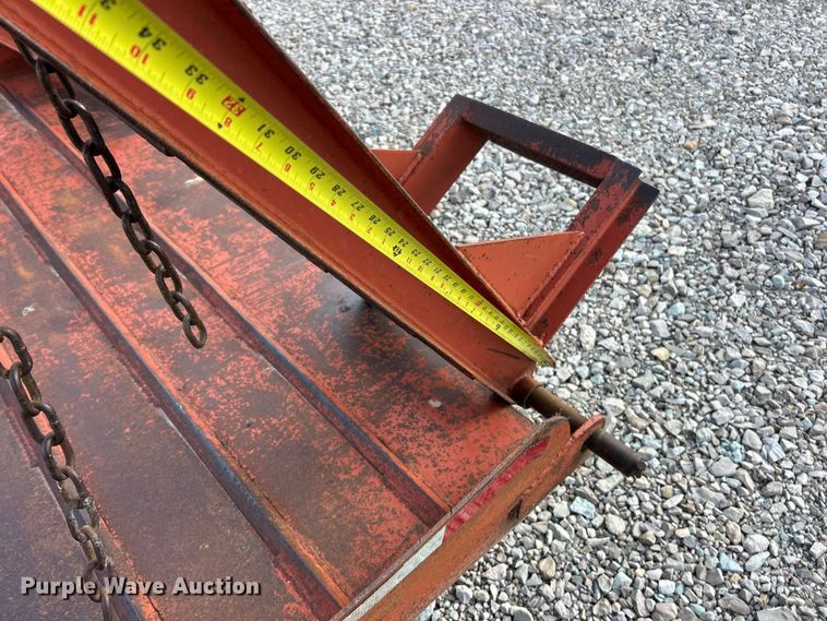 image for item ET6583 2007 Belshe WB14 equipment trailer