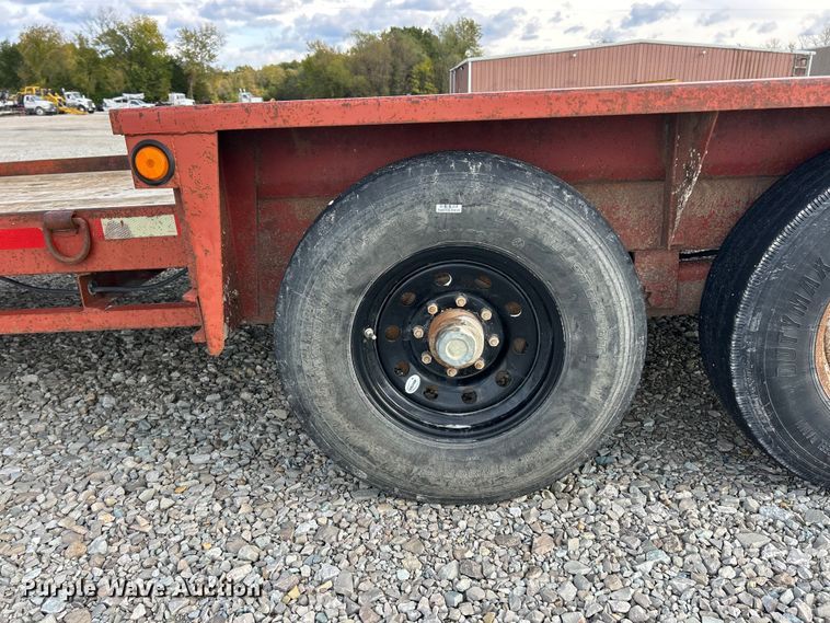 image for item ET6583 2007 Belshe WB14 equipment trailer