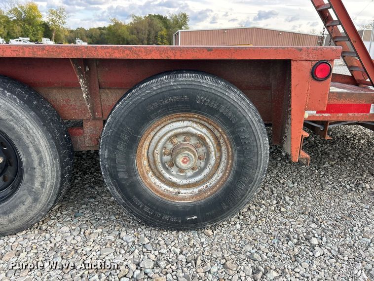 image for item ET6583 2007 Belshe WB14 equipment trailer