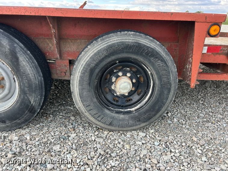 image for item ET6583 2007 Belshe WB14 equipment trailer