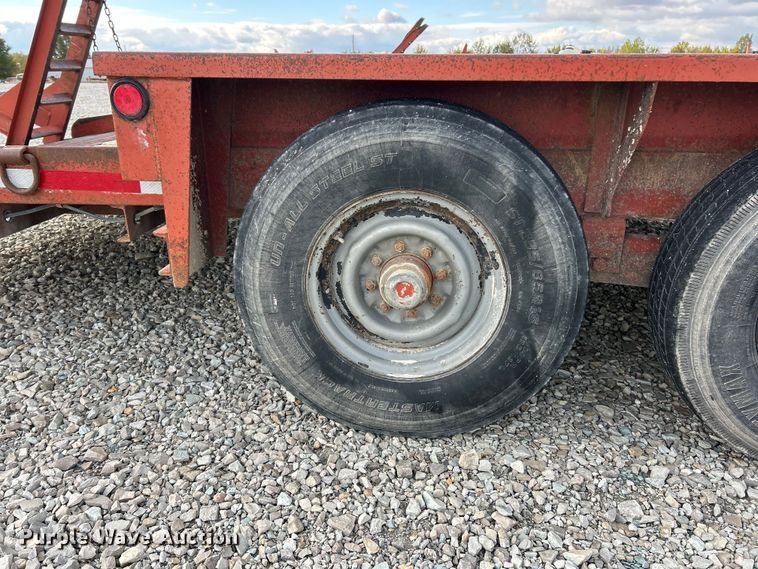 image for item ET6583 2007 Belshe WB14 equipment trailer