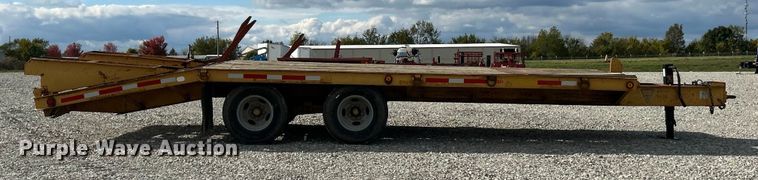 image for item ET6584 2002 Belshe DT-22 equipment trailer