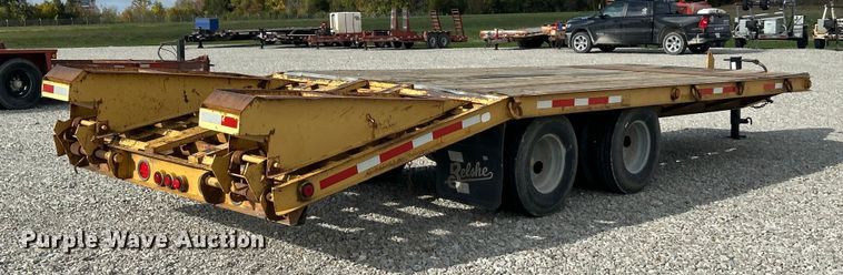 image for item ET6584 2002 Belshe DT-22 equipment trailer