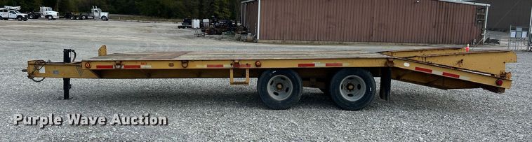 image for item ET6584 2002 Belshe DT-22 equipment trailer