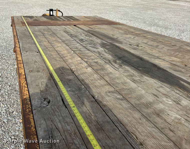 image for item ET6584 2002 Belshe DT-22 equipment trailer