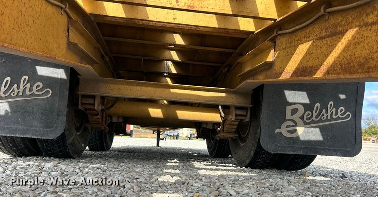 image for item ET6584 2002 Belshe DT-22 equipment trailer