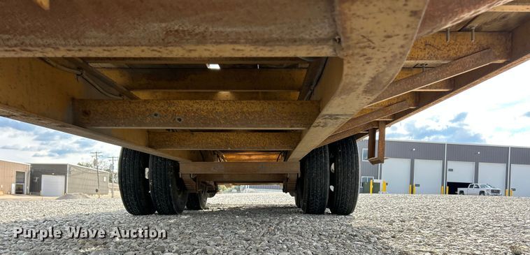 image for item ET6584 2002 Belshe DT-22 equipment trailer