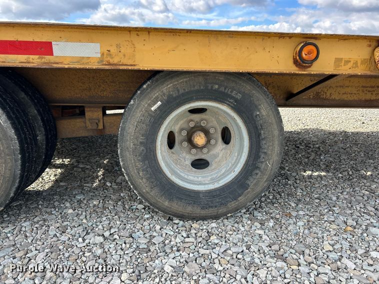 image for item ET6584 2002 Belshe DT-22 equipment trailer
