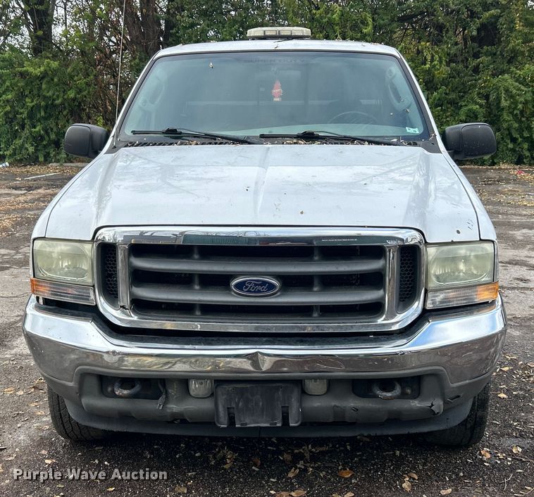 image for item ET6670 2004 Ford F250 Super Duty XLT SuperCab pickup truck
