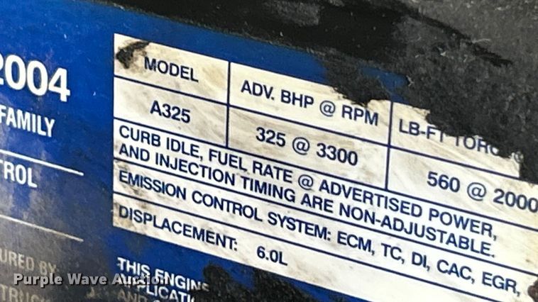 image for item ET6670 2004 Ford F250 Super Duty XLT SuperCab pickup truck