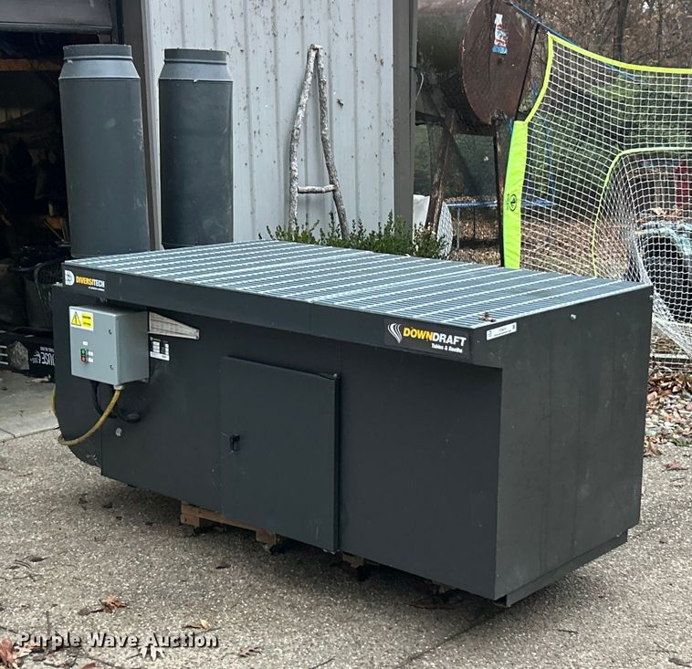 image for item ET6675 Diversitech DD 3x6 downdraft table