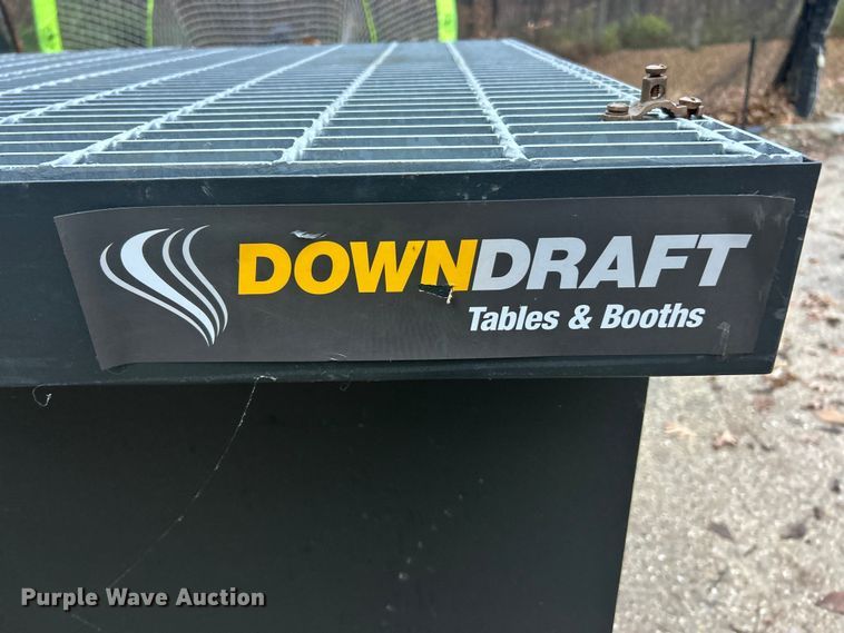 image for item ET6675 Diversitech DD 3x6 downdraft table