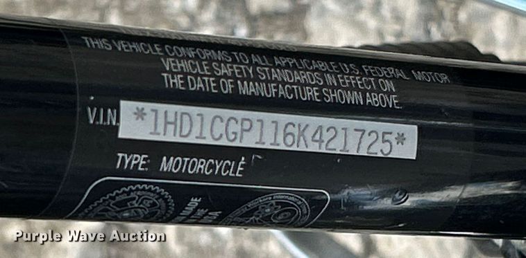 image for item ET6721 2006 Harley Davidson XL 1200 motorcycle