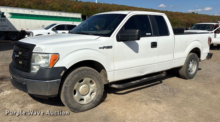 image for item ET7239 2014 Ford F150 SuperCab pickup truck