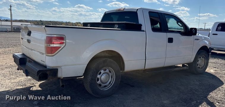 image for item ET7239 2014 Ford F150 SuperCab pickup truck