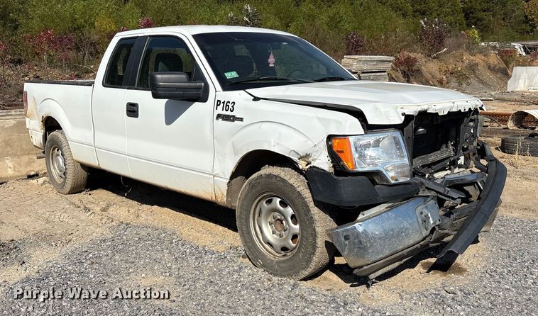 image for item ET7241 2013 Ford F150 SuperCab pickup truck