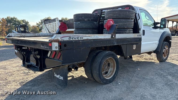 image for item ET7248 2013 Ford F-550 bale bed truck