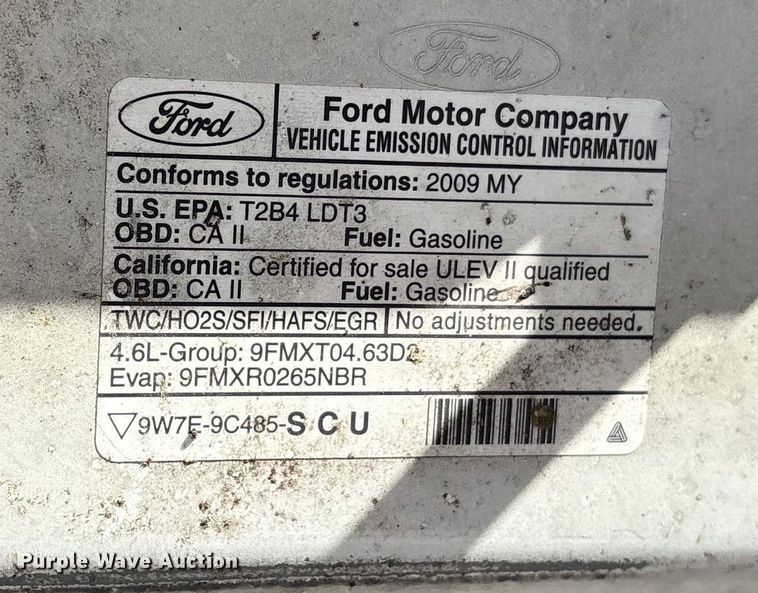 image for item ET7297 2009 Ford F150 pickup truck