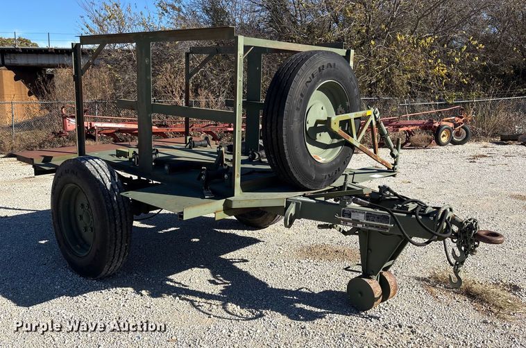 image for item ET7311 2009 Utility Tool & Trailer M103A3 utility trailer